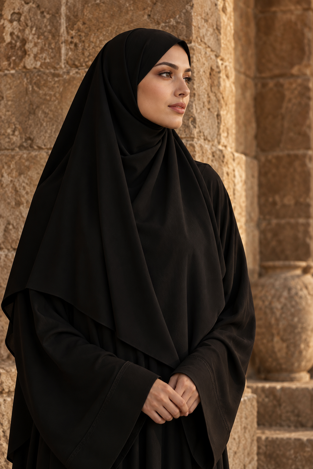 Luna khimar sprijeda